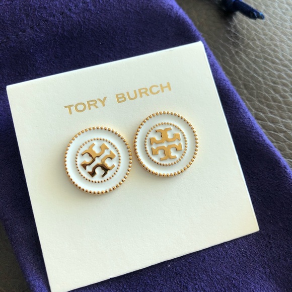 Tory Burch Jewelry - Tory Burch Double Circle Stud Earrings